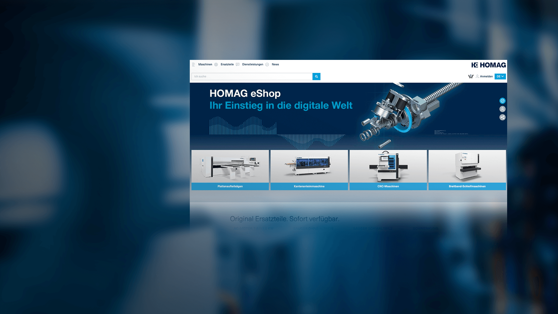 Homag Webshop
