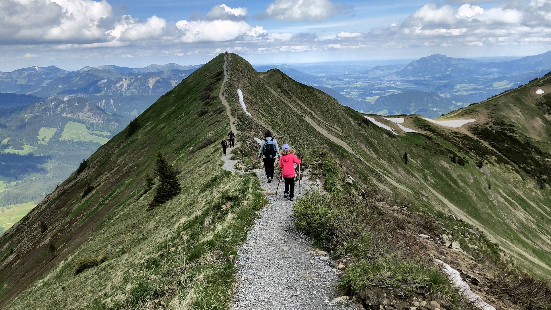 Blick über die Berge