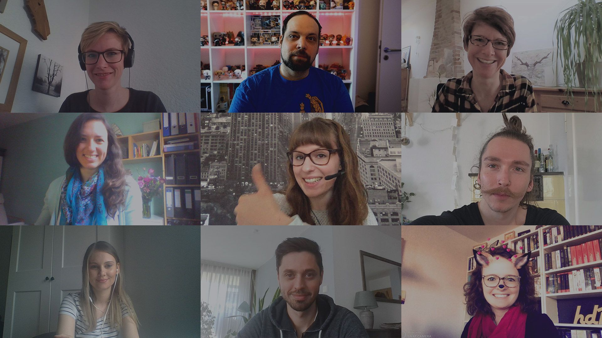 UDG Mitarbeiter im Home Office