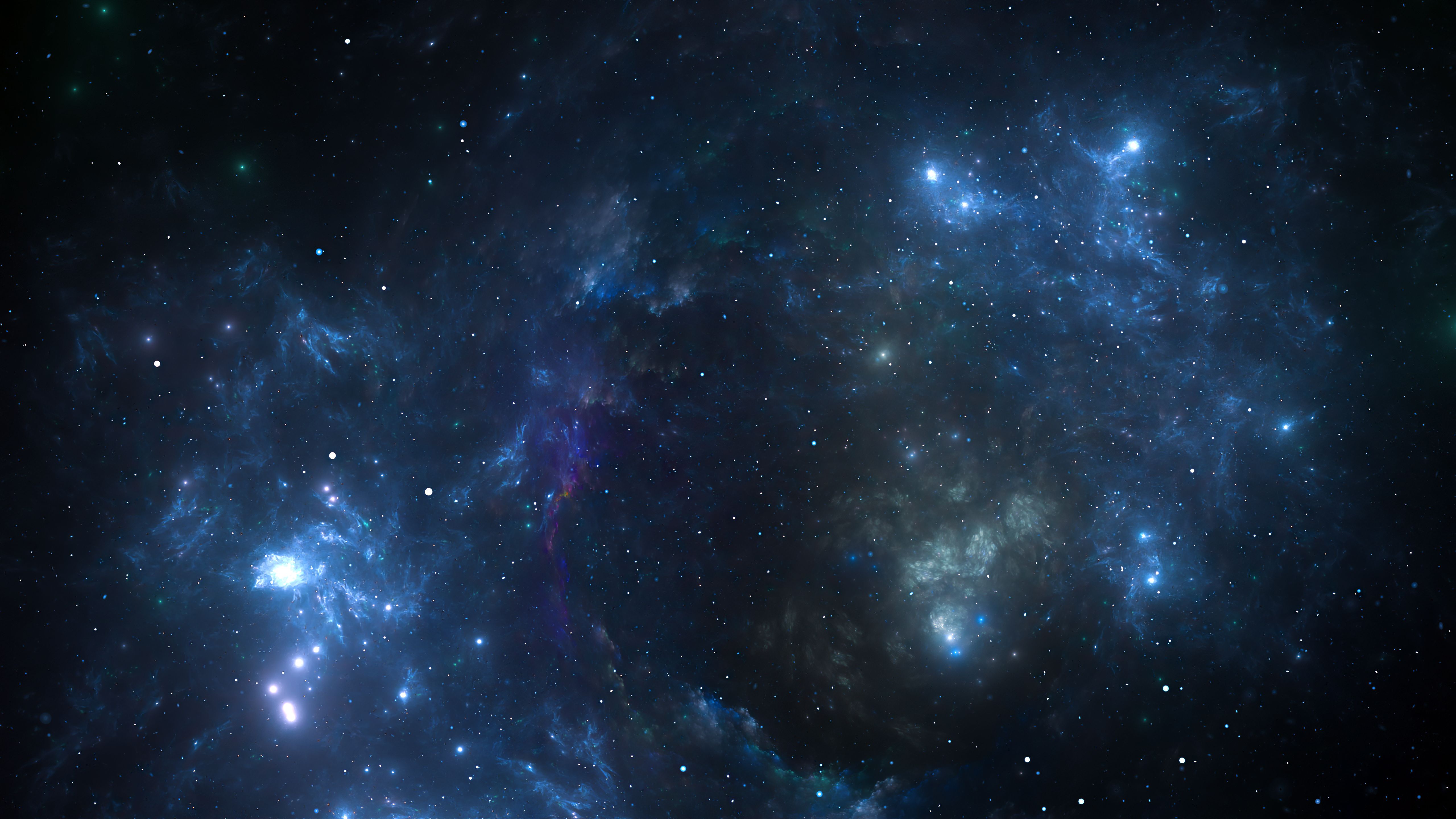 Computer-generated abstract fractal background